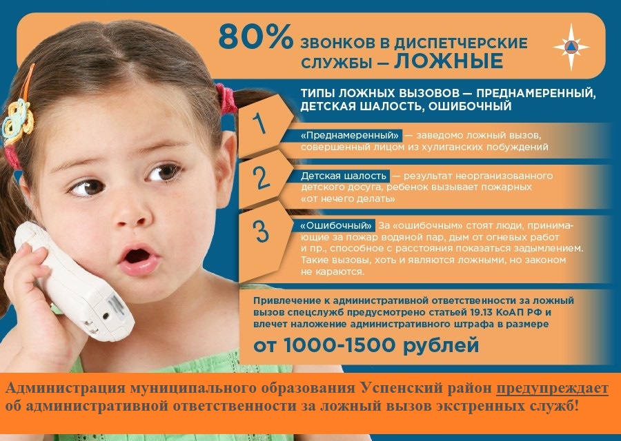 Ответственность за ложные сообщения